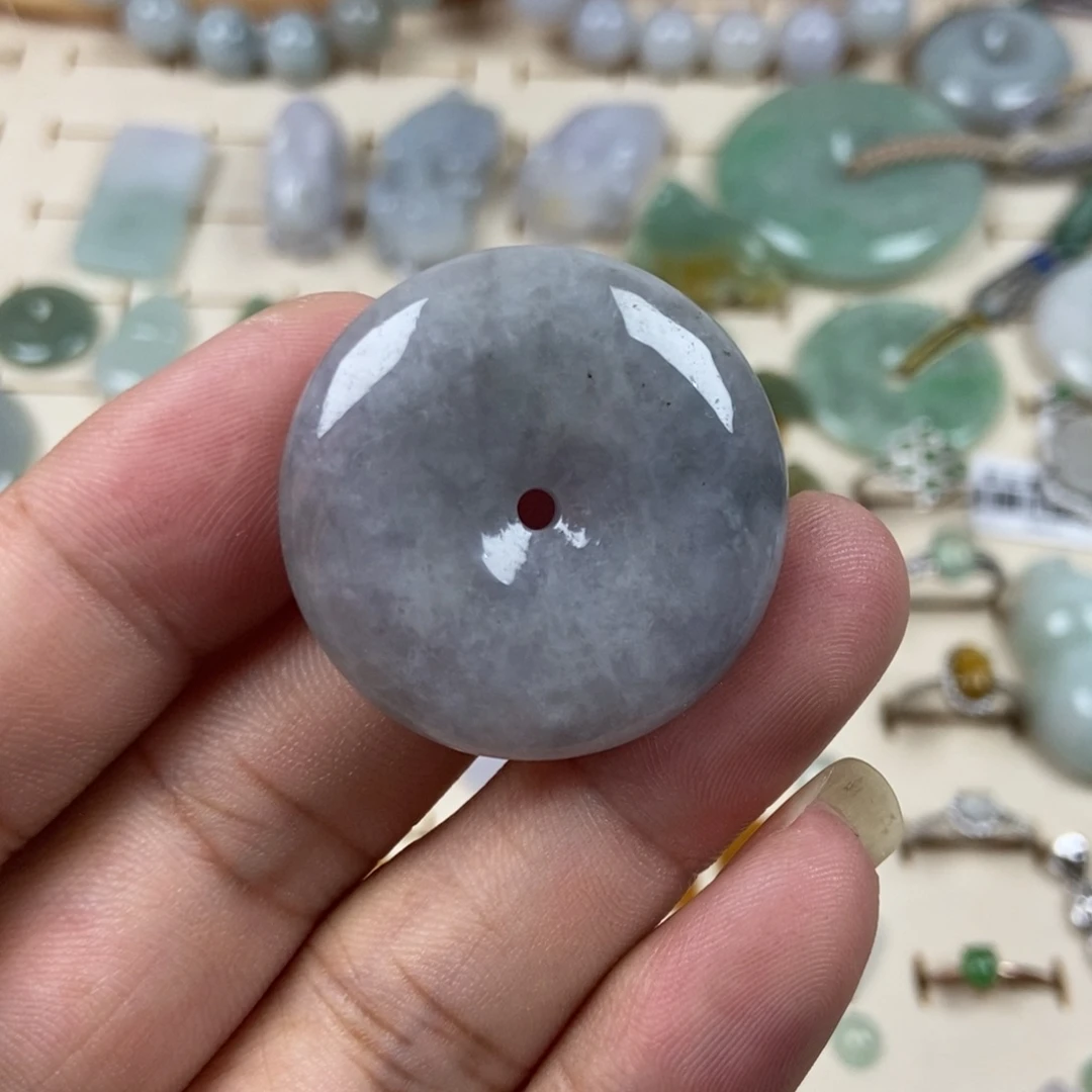 颈饰未镶嵌翡翠缅甸翡翠