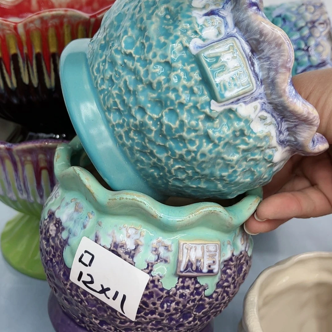 【闪购商品】陶瓷多肉绿植陶瓷花盆