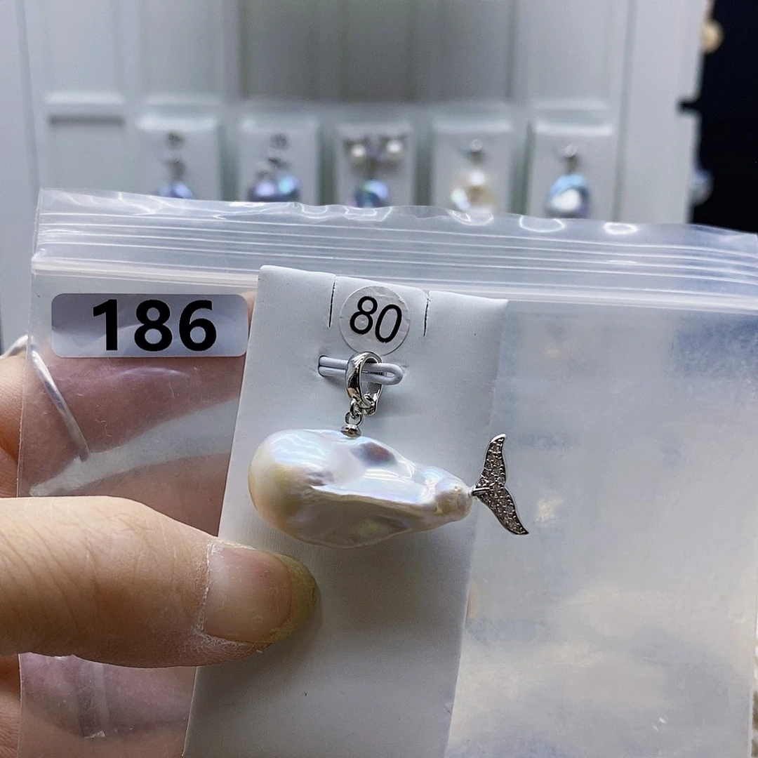 颈饰合金淡水珍珠