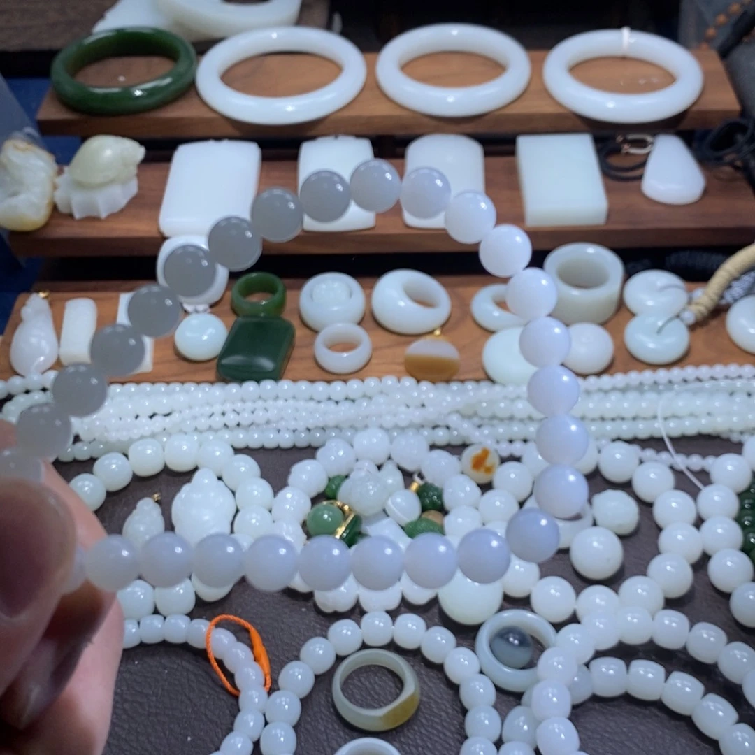 未镶嵌手链和田玉（糖玉）G****?