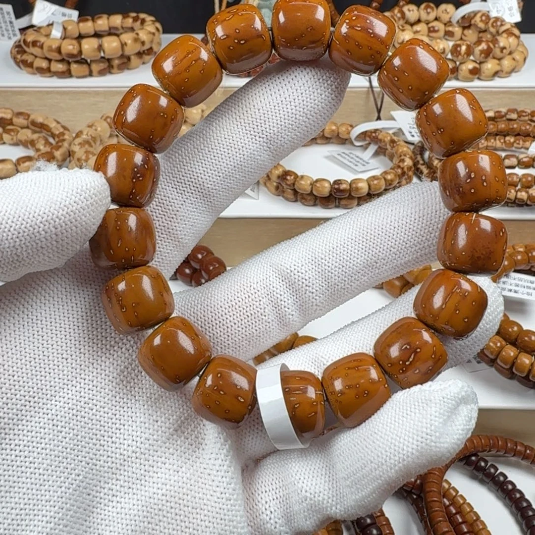 開***心手串紫金鼠实心老型13.9mmD