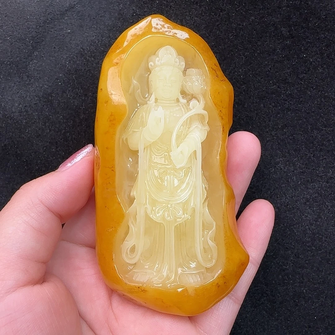 蜜蜡未镶嵌珠宝奇石