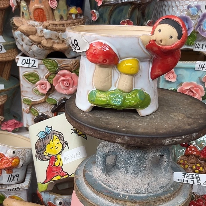 花盆紫砂粗陶材质多肉花盆