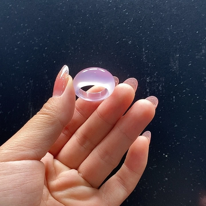 玛瑙/玉髓戒指未镶嵌