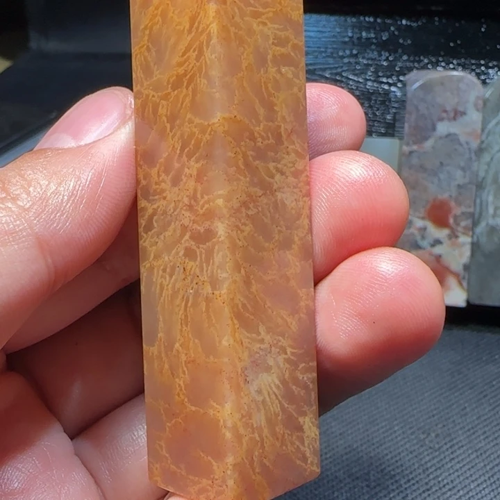 寿山石福集福寿山石印章