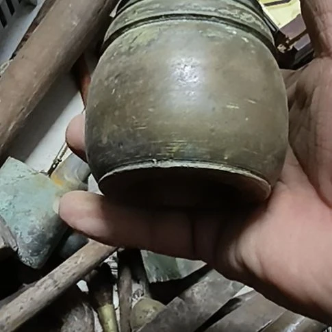 用***6黄铜工艺品铜杂件桌面摆件有瑕疵不支持品退