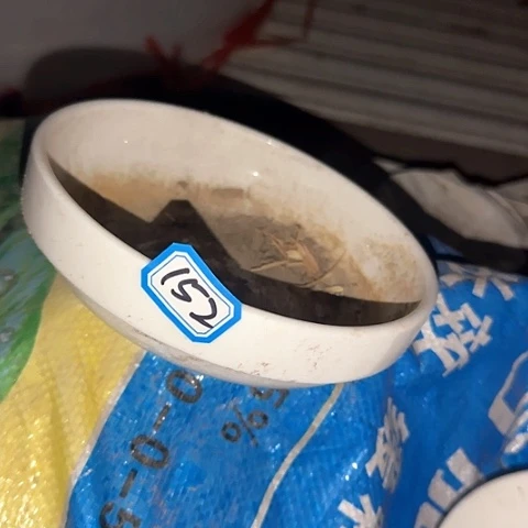 瓷片国营厂库存微瑕15厘米152