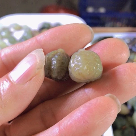 手链未镶嵌和田玉（糖玉）