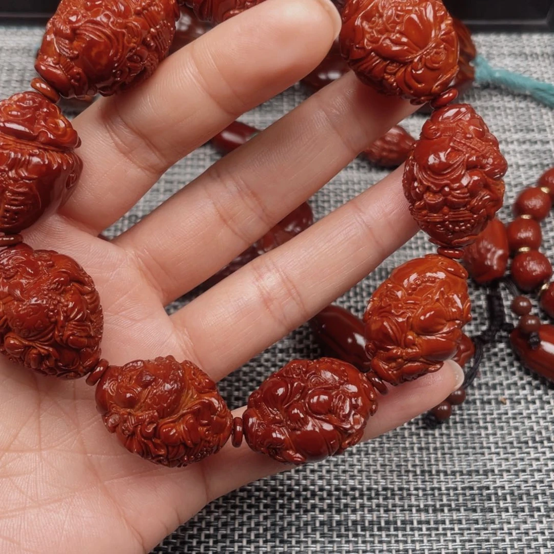 手串/手链橄榄核一**强财神22