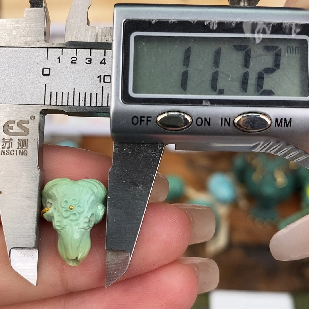 未镶嵌绿松石珠宝奇石