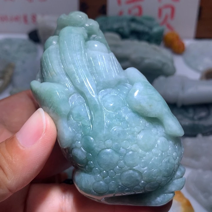 颈饰未镶嵌翡翠保真天然A货翡翠