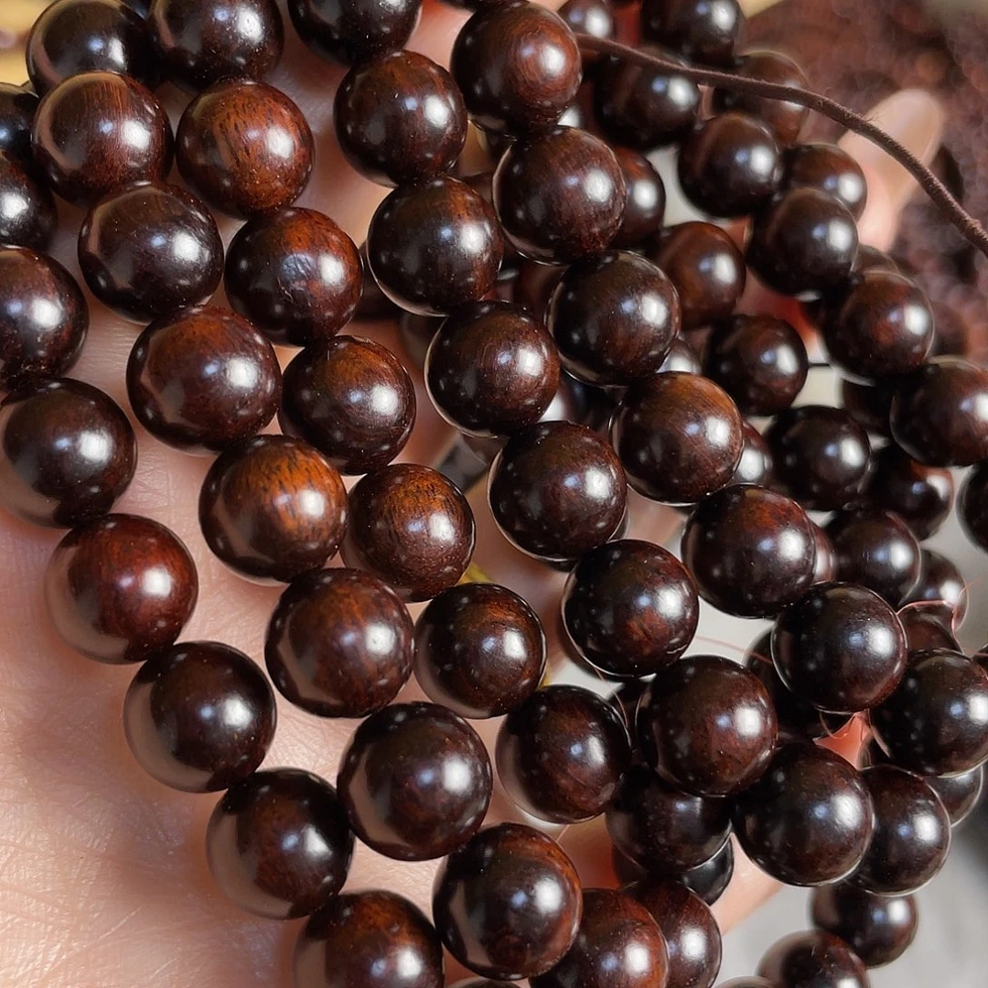 手串/手链小叶紫檀10尺寸印度小叶紫檀108颗微瑕
