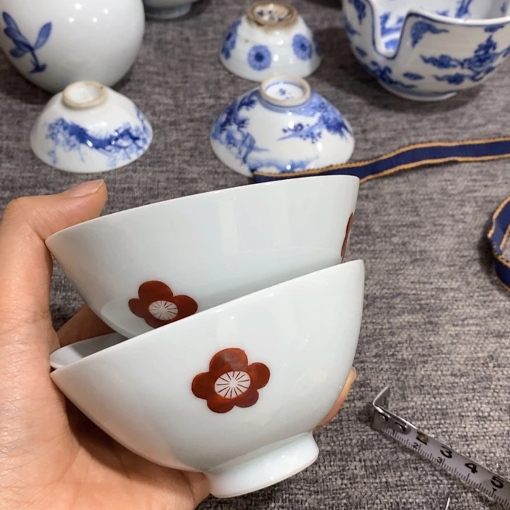 紫砂茶杯六*非常漂亮好看的碗