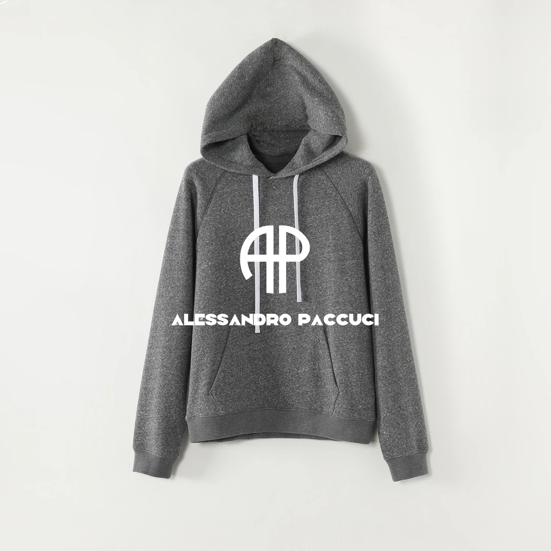 AP洛哥53101TW【暖光/单独连帽卫衣】棉混纺雪花绒抽绳休闲百搭卫衣