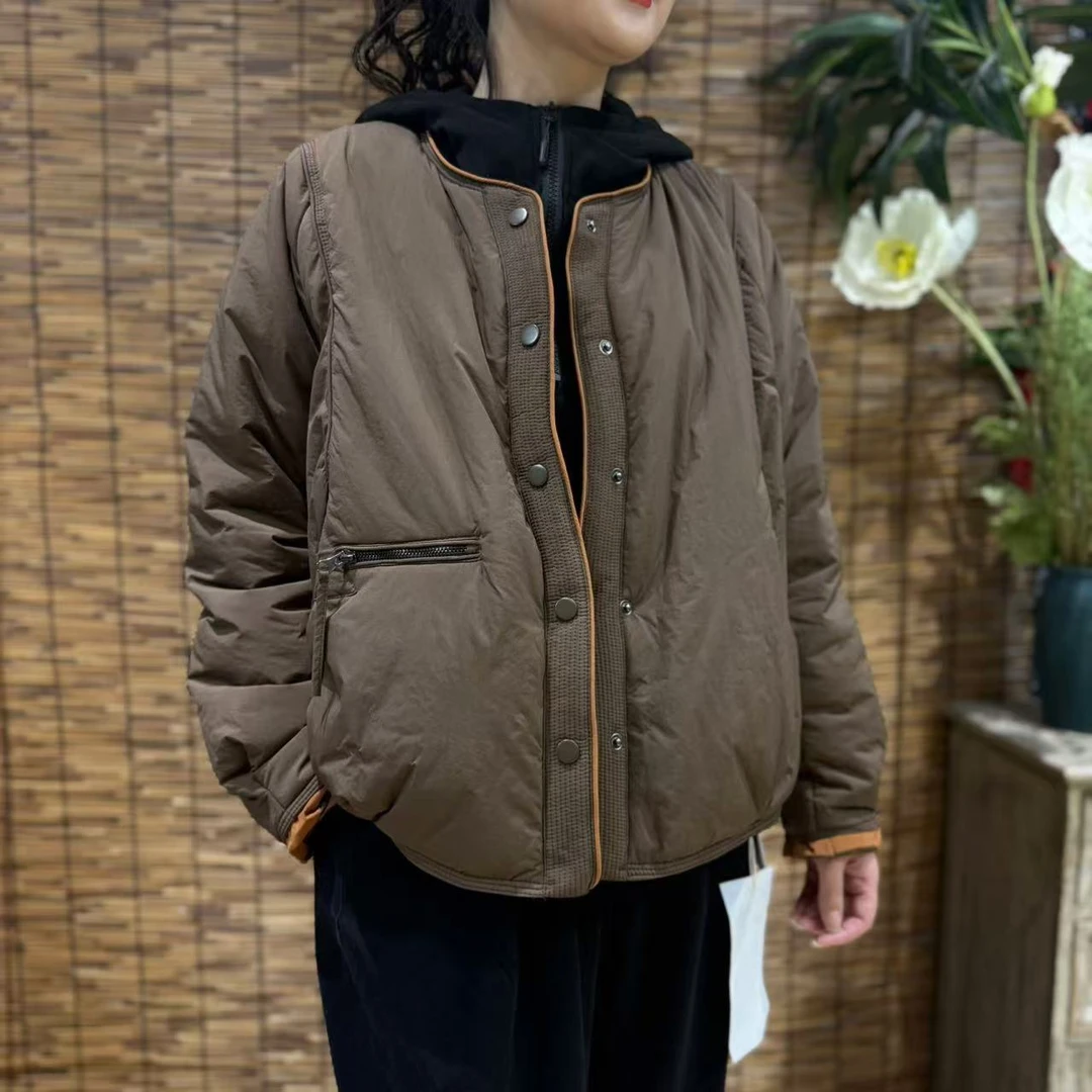 17487新款秋冬加厚洋气保暖宽松百搭上衣棉服