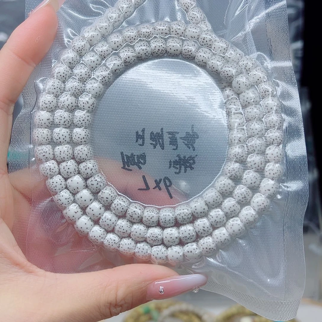 星月菩提手串原白7*6月朗星稀