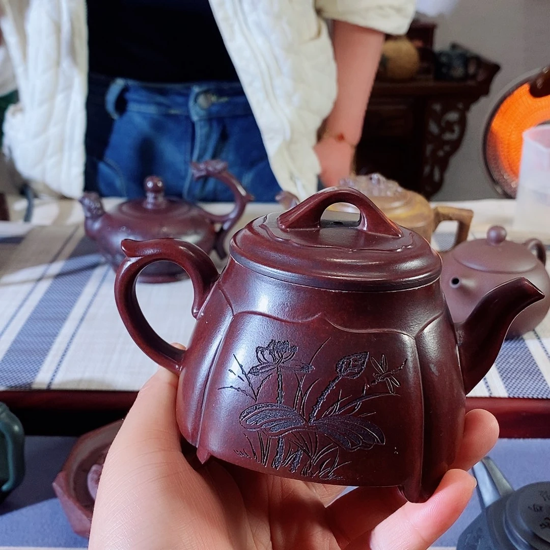 紫砂茶壶宜兴紫砂壶的小