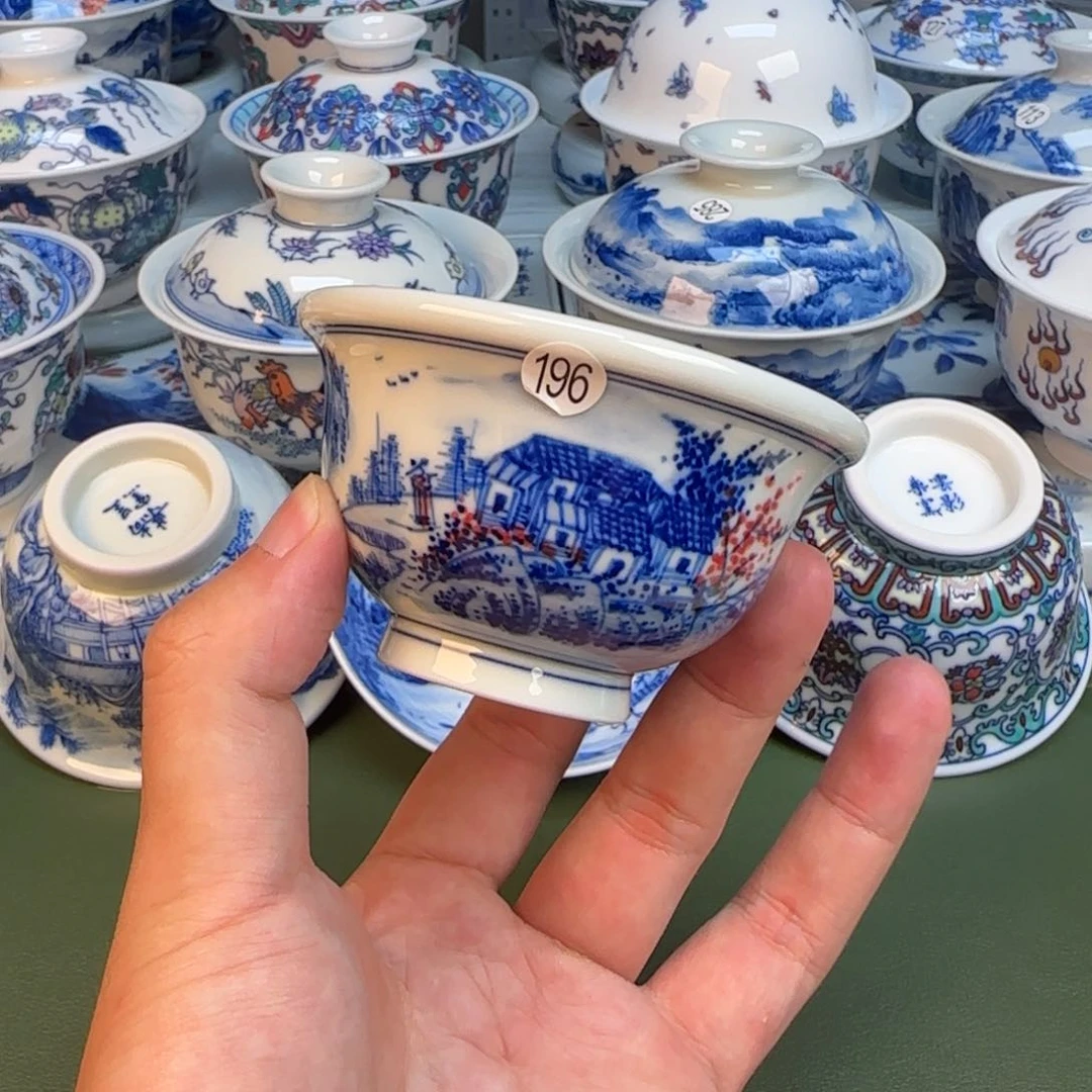景德镇手工手绘茶器196
