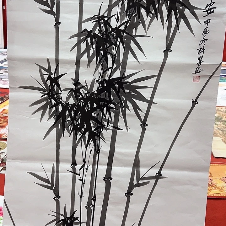 国画新年快乐新号加油