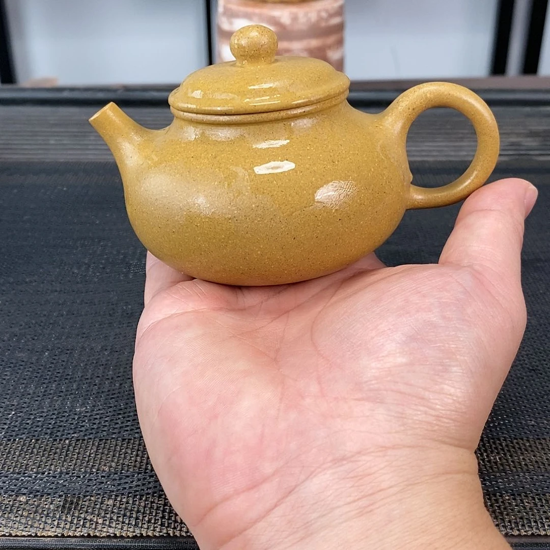 茶壶紫砂黄金段荣天容量200毫升