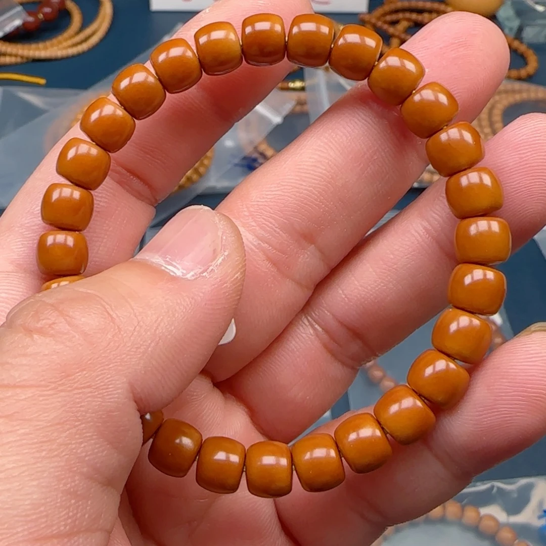 手串橄榄核老挝SSS级核尖极限弧尺寸7.2