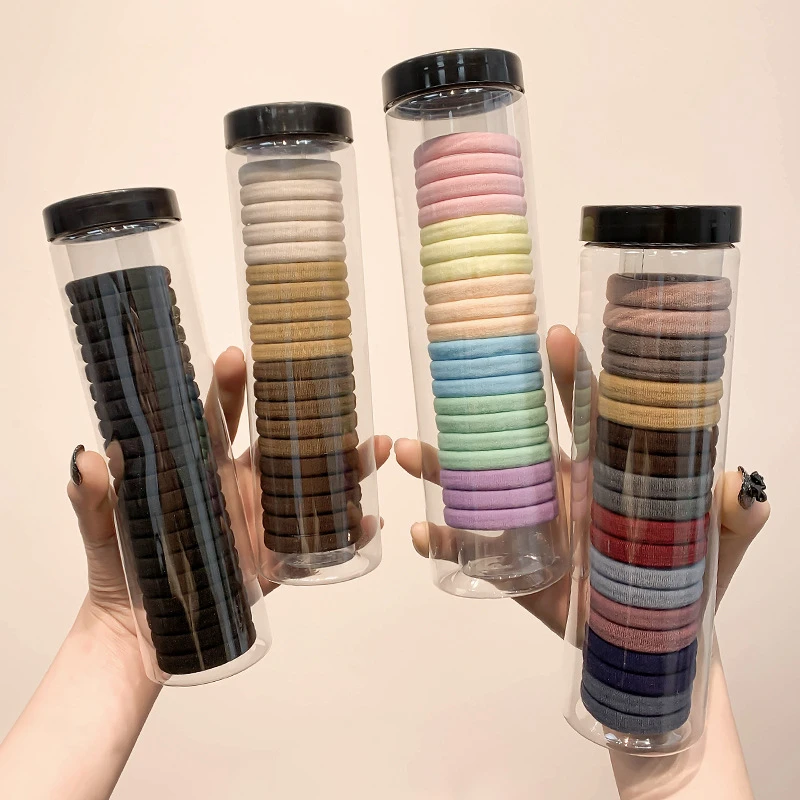 诗泊雅 三桶不裹头发粗皮筋发绳