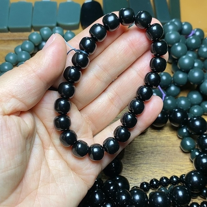 和田玉（青玉）未镶嵌颈饰和田玉青海小灶火9*10货头