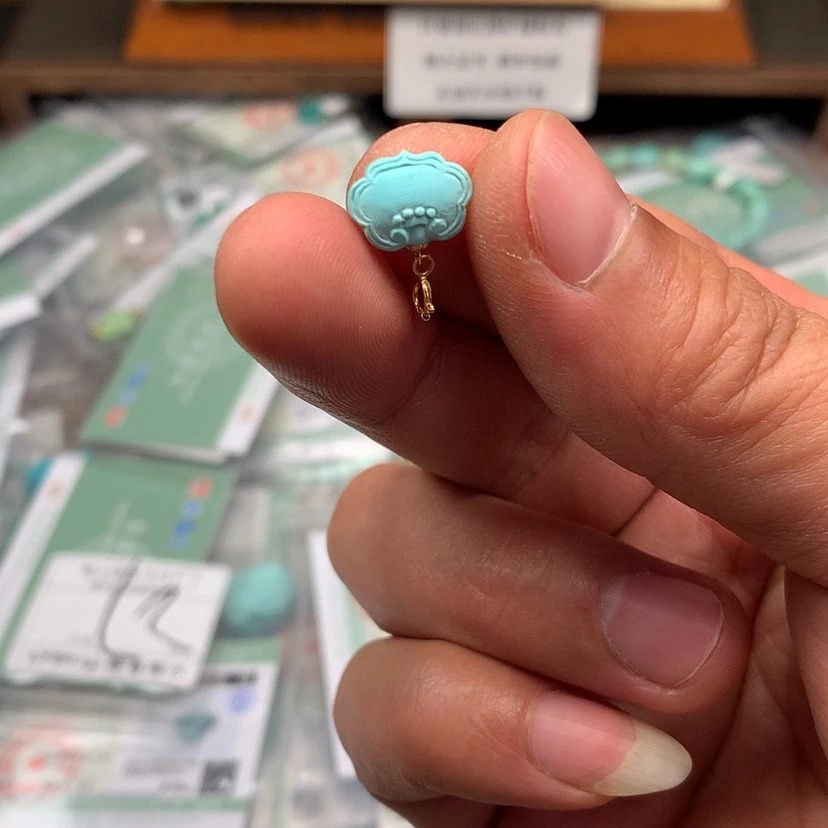 【闪购商品】未镶嵌绿松石颈饰13