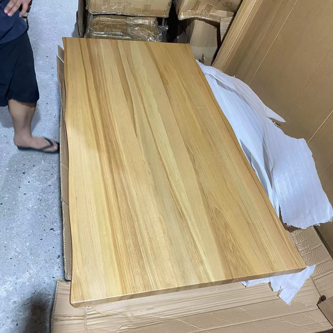 927#自然边(无腿)实木单桌面【不包安装】库存尾货（三楼）