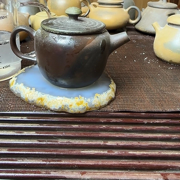 紫砂茶壶坭兴陶龙窑柴窑烧大寺