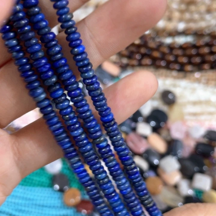 贝壳非金属一条4.8mm青金隔片