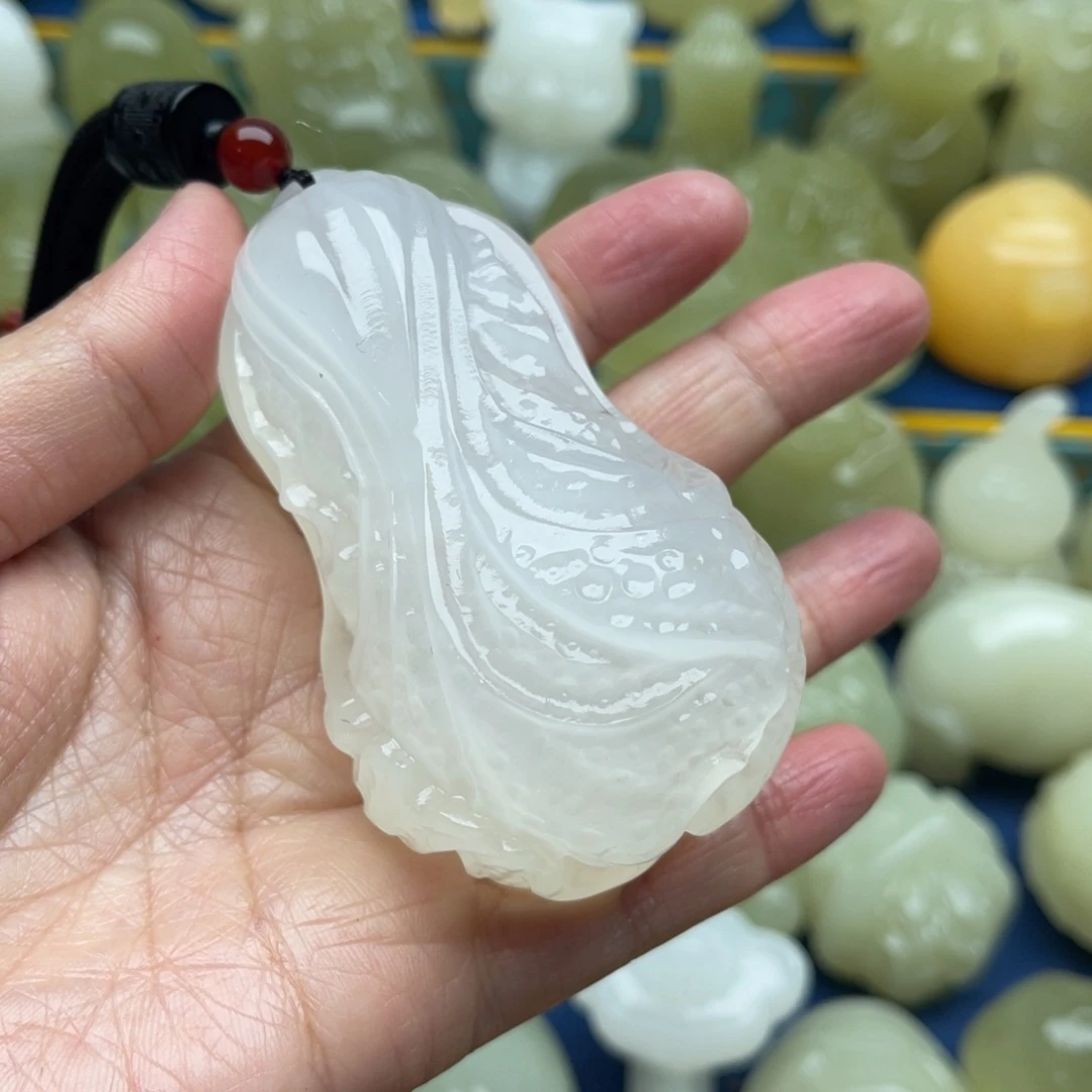 十***二玉天然桌面小摆件