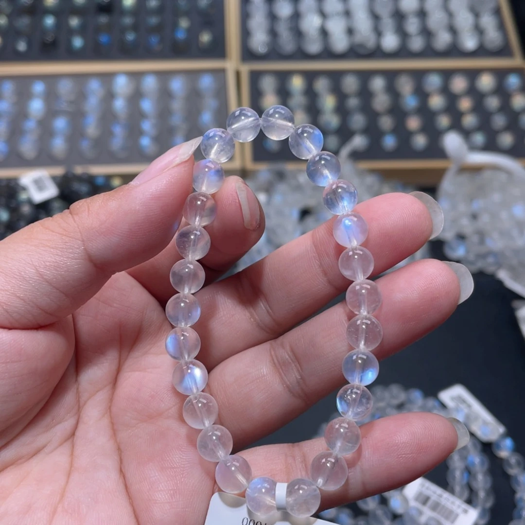 手链未镶嵌长石Y****i蓝月光手链7mm