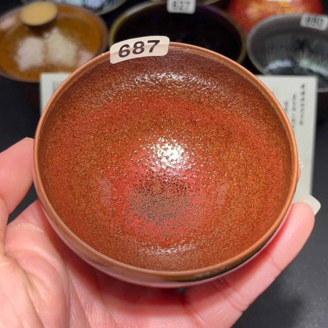 茶盏687 建盏单盏太好看了吧……