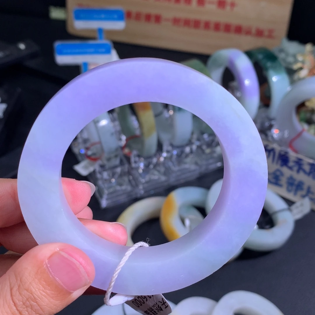 定制翡翠圆未镶嵌53以上