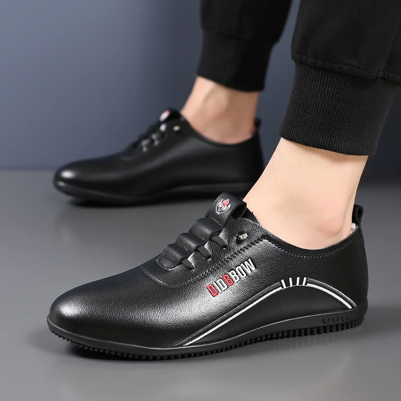 【专柜正品】男士软底驾车鞋男子男式休闲鞋休闲男鞋透气镂空皮鞋