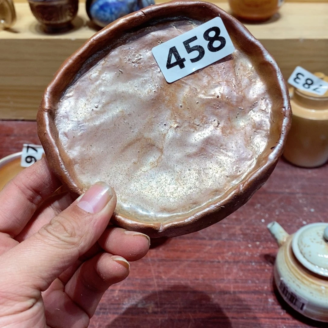 瑕疵柴烧茶具陶瓷杯子