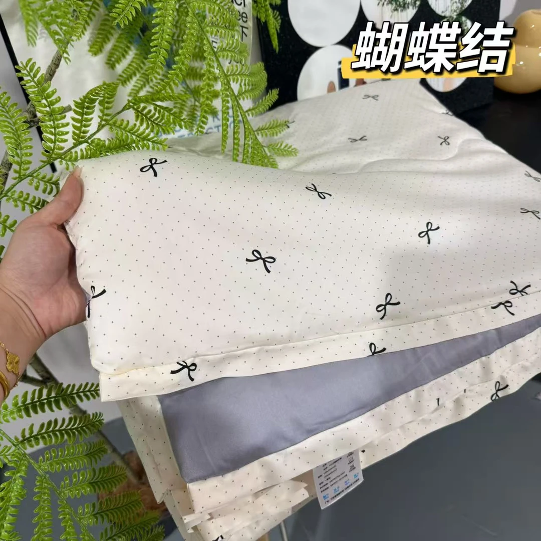 双面莫代尔夏凉被 夏季空调被春秋被芯单人冰丝夏凉被薄被子