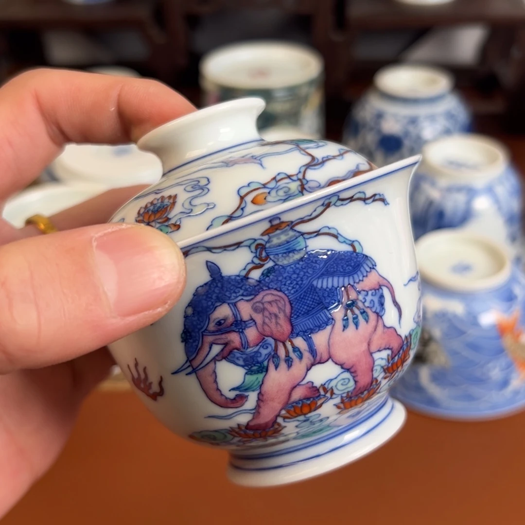 瓷片张****景德镇瓷器手工手绘