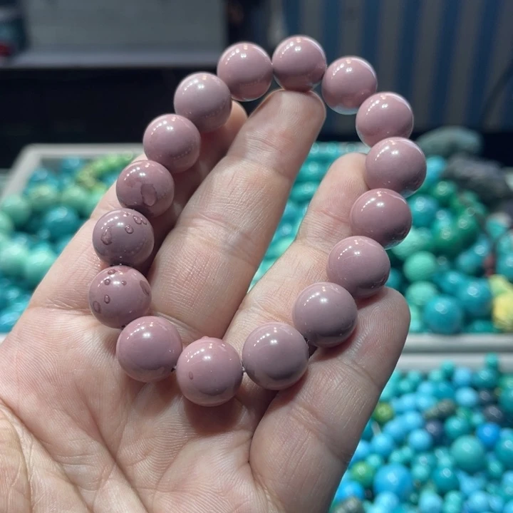 菱锰矿珠宝半成品未镶嵌