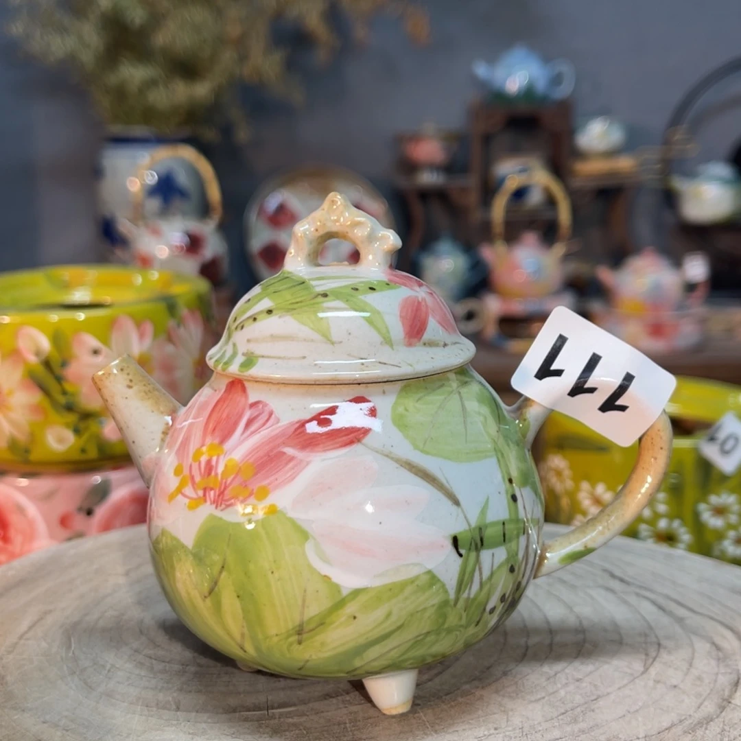 杯素浅陶瓷手工手绘