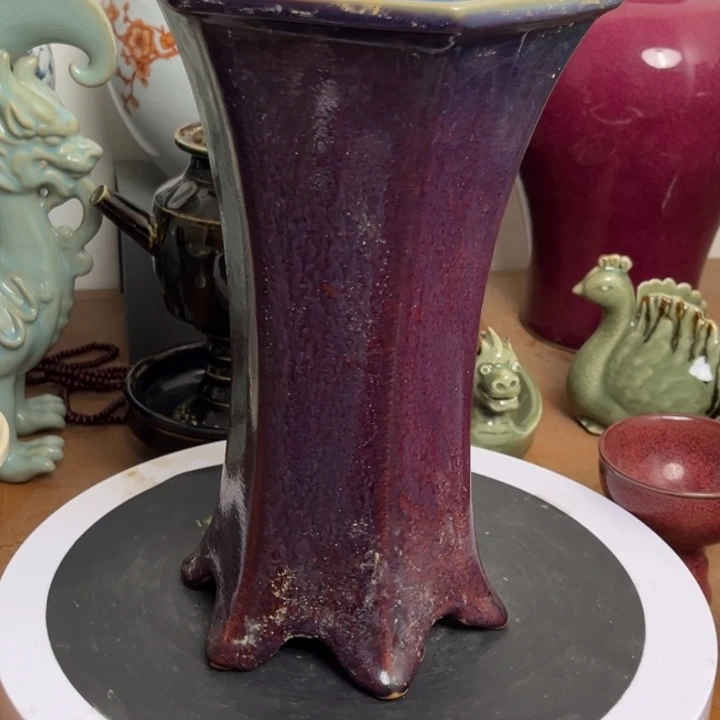 紫砂花瓶瓷器瓷器瓷器