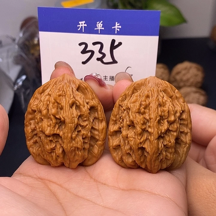 桃核吊坠虎头39无刀痕s