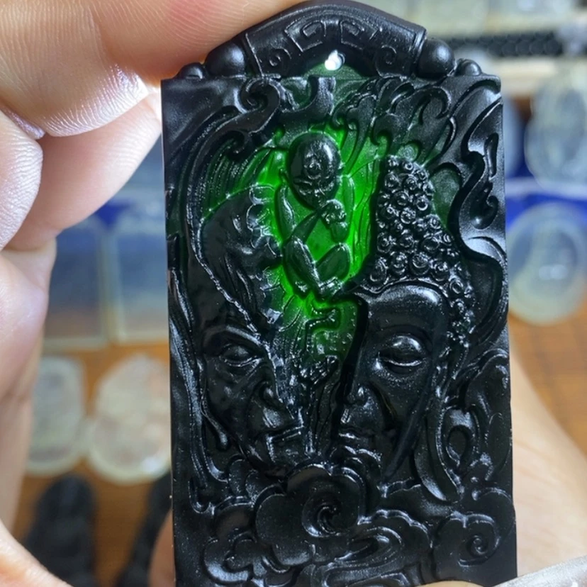 【闪购商品】蛇纹石玉未镶嵌颈饰