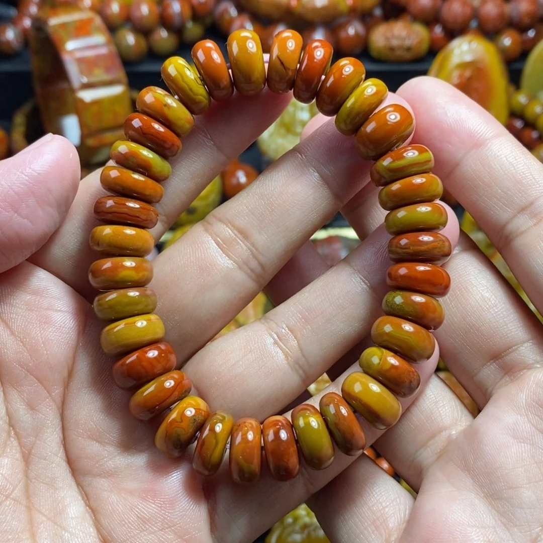 玛瑙/玉髓未镶嵌战国红12.5尺寸