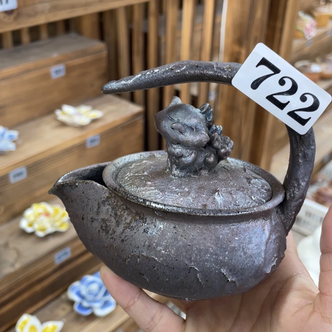 我***一陶纯手工柴烧茶壶茶具