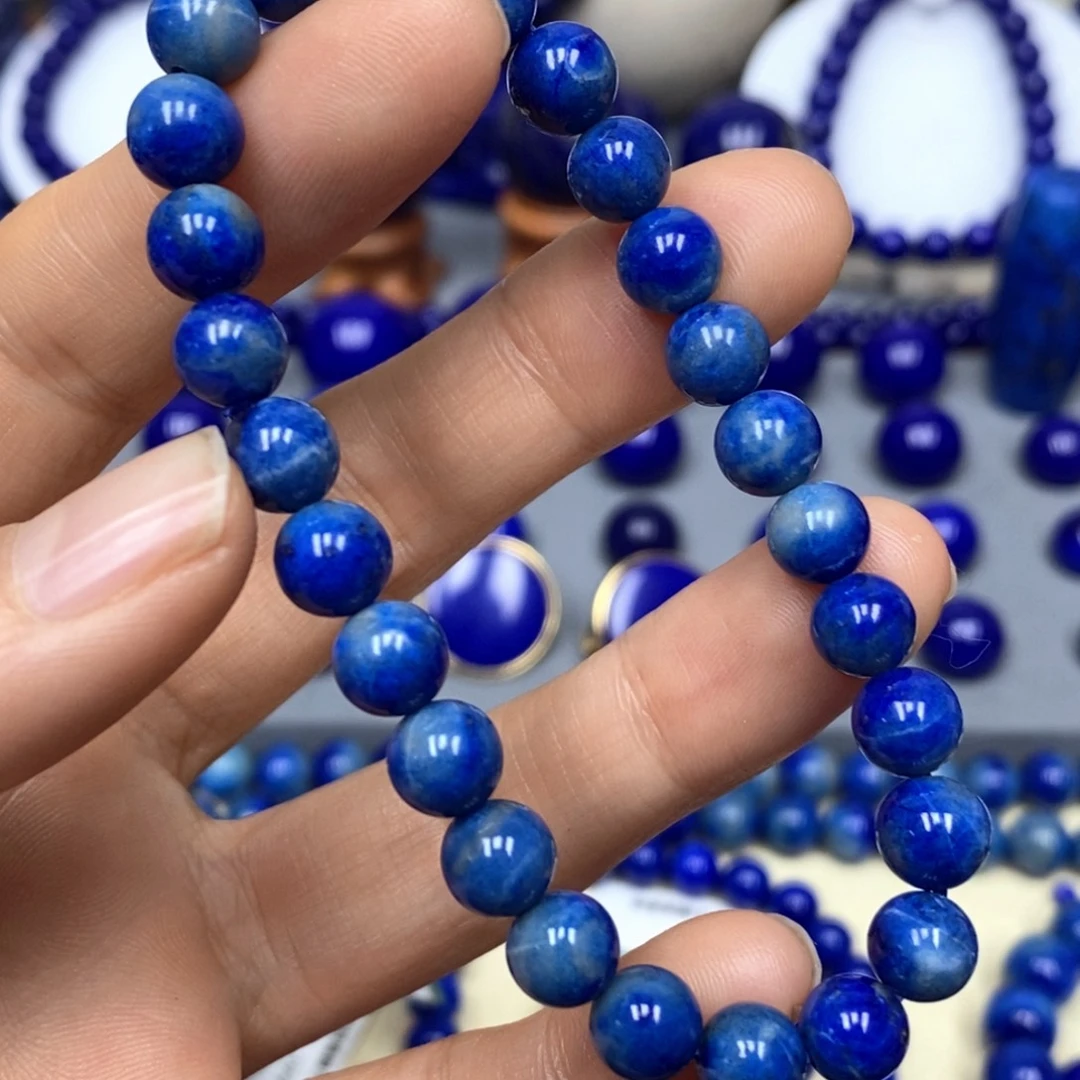 青金石未镶嵌手链