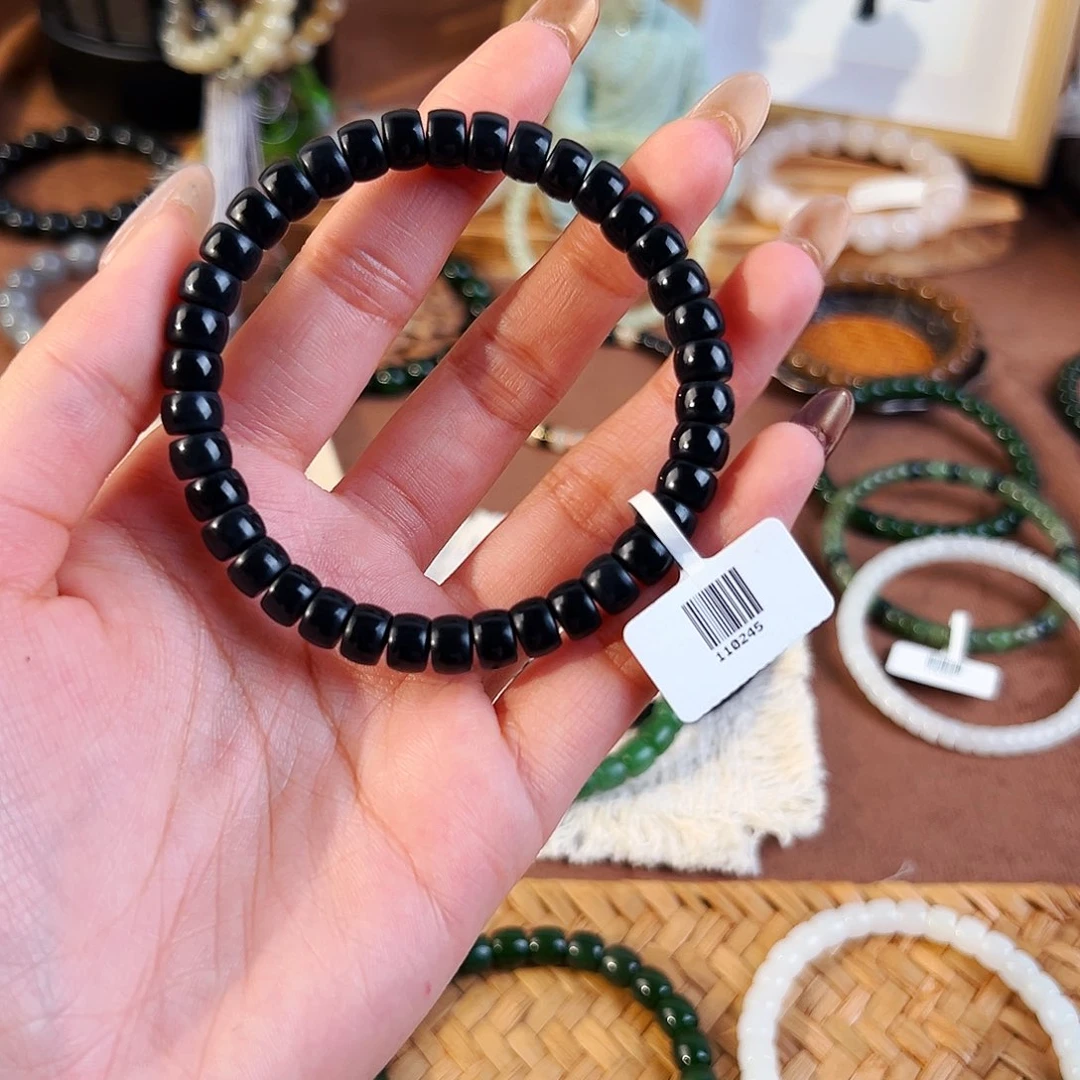 和田玉未镶嵌手串