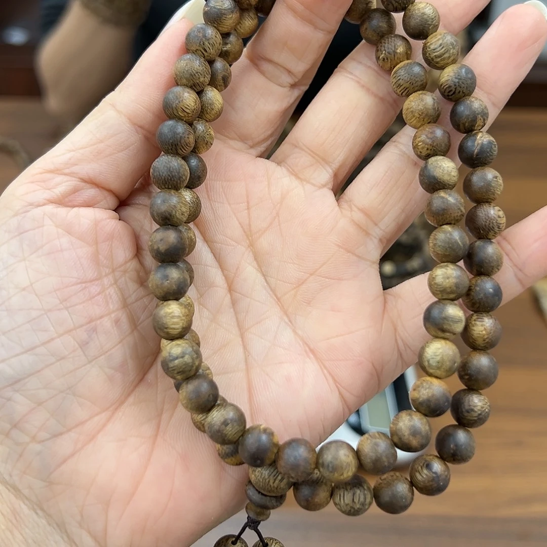 沉香沉香香囊沉香绿棋0.8三圈圆珠多样性发一