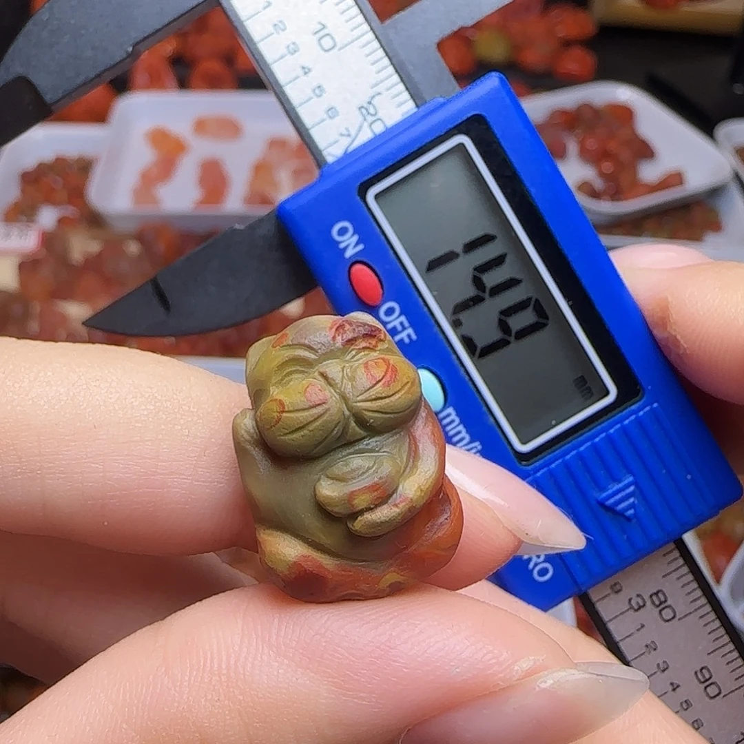 南红玛瑙未镶嵌吊坠(不含链)